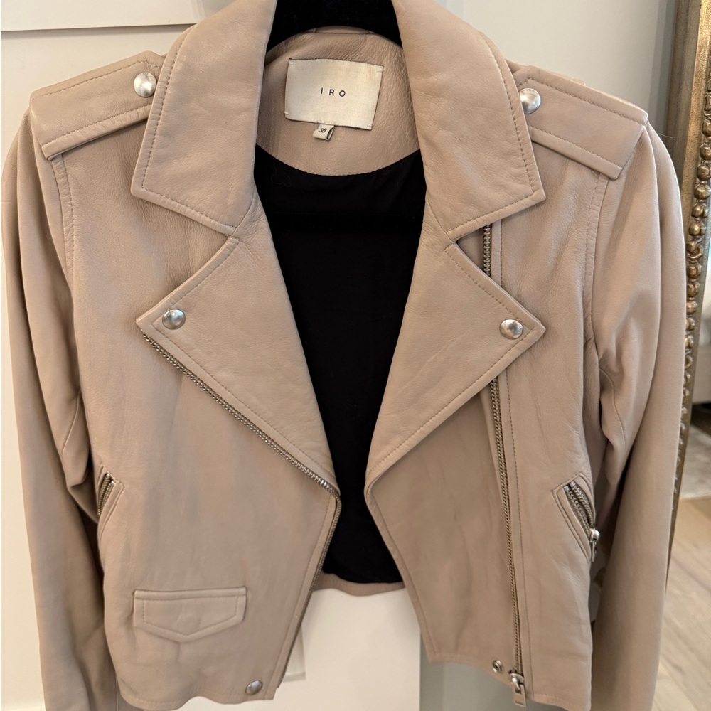 IRO Leather Ashville jacket